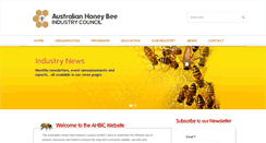 Desktop Screenshot of honeybee.org.au